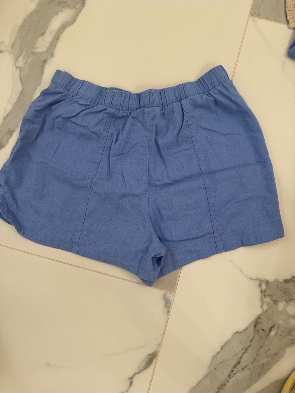 Blue linen matching set - Picture 4 of 6